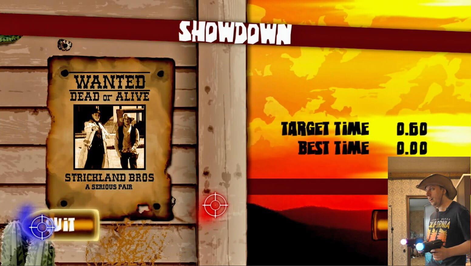 Fast Draw Showdown - геймплей игры на PlayStation 3